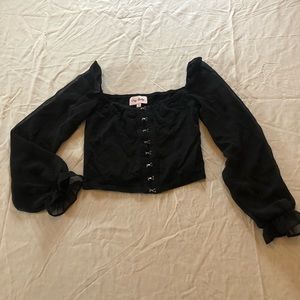 Cry Baby XS corset crop top